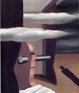 Artworks by 350 Famous Artists Painting - the catapult of desert 1926 Rene Magritte